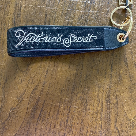 Victoria's Secret Accessories - Black Victoria secret keychain